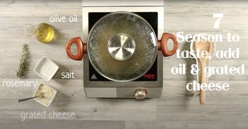 "Minestrone" - Soupe de légumes traditionelle, aux légumes, légumes secs et tubettini (type de pâtes italiennes)