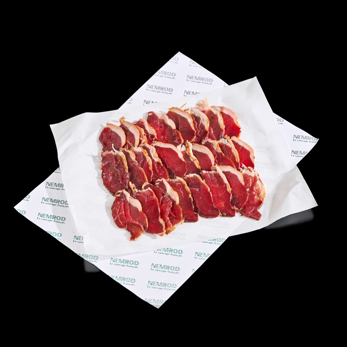 Faux-filet fumé de Sanglier tranché - Gibier - 120g