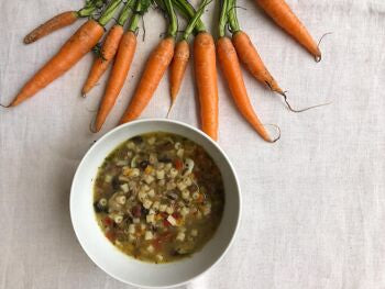 Minestrone Classique, soupe de légumes classique italienne prête à cuire - 2 portions