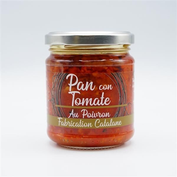 Pan con Tomate au Poivron - Verrine tartinable 170g