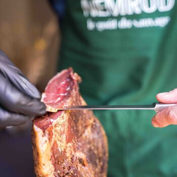 Jambon fumé de Sanglier tranché - Gibier - 120g